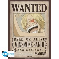 Wanted Sanji Poster Chibi (52x38cm)