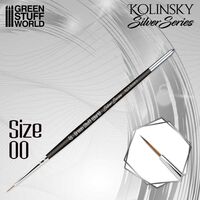 Silver Series Kolinsky Brush - Size 00