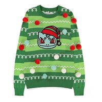 Pokemon Sweatshirt Xmas Jumper Bulbasaur L