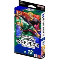 Zoro and Sanji One Piece Starter Deck ST12