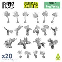 3D Printed Set - Fan Palms
