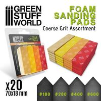 Foam Sanding Pads Coarse grit assortment (20)