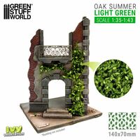 Oak Summer 1:35/1:43 Light Green Ivy Sheet