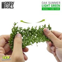 Oak Summer 1:35/1:43 Light Green Ivy Sheet