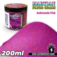 Martian Fluor Grass Flock -  Andromeda Pink 200ml