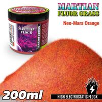 Martian Fluor Grass Flock - Neo - Mars Orange 200ml