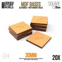 MDF Old World Bases - Square 30 mm