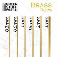 Pinning Brass Rods 0.3mm