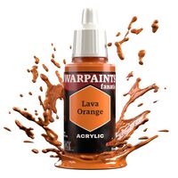 Lava Orange Warpaints Fanatic 18ml