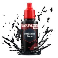 Dark Blue Tone Warpaints Fanatic Wash 18ml
