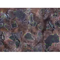 Allien Wasteland Gaming Mat 44"x60" 2.0