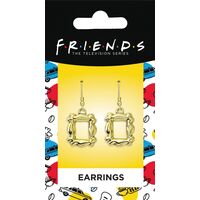 Friends Dangle Earrings Frame (GOLD PLATED)