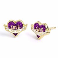 Harry Potter Earrings Love Potion (Gold Plated)