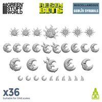 3D Printed Set - Goblin Symbols