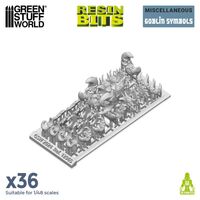 3D Printed Set - Goblin Symbols