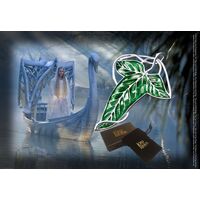 Lord Of The Rings Elven Leaf Brooch (Silver Plated)
