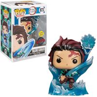 Pop! Tanjiro w/ Dragon (Gw/Trl) - Demon Slayer #873