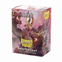 Dragon Shield Dual Red/Gold Special Edition Sleeves