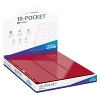 18-Pocket Page Side-Loading Red