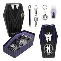Wednesday Stationary - Set 6 Pieces