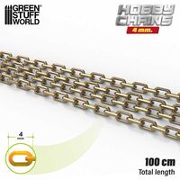 Hobby Chain 4mm - Antique Bronze (1 meter)