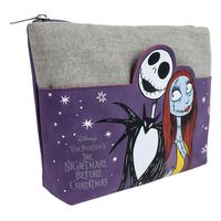 Nightmare Before Christmas - Make up Bag Jack & Sally
