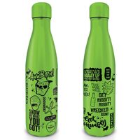 Rick & Morty Metal Drink Bottle