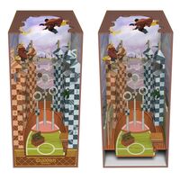 Harry Potter Tiny Adventures Book Nook Mini Diorama Quidditch Pitch 23 cm