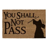 You Shall Not Pass Doormat 60x40 The Lord of the Rings