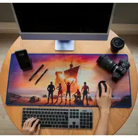 Going Merry & Straw Hat Crew Desk Mat - One Piece