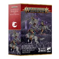 Gloomspite Gitz: Snarlboss & Wolfgit Retinue