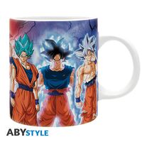 Dragon Ball Super Mug 320ml Goku Transformations