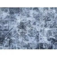 Winter Warzone Gaming Mat - 44"'x60"
