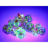 Nebula Primary/Blue Luminary 16mm d6 Dice Block (12)