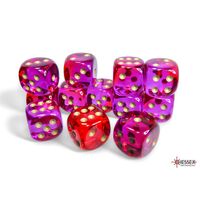 Gemini 16mm D6 Translucent Red-Violet/Gold