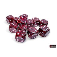 Silver Volcano - Speckled 16mm D6 (12)