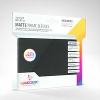 Gamegenic Matte Prime Black Sleeves (100)