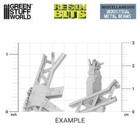 3D Printed - Industrial Metal Beams