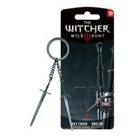 The Witcher III Keychain Geralt Two Swords