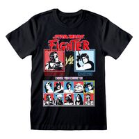 Star Wars T-Shirt Vs Screen Black L