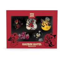 Hazbin Hotel Enamel Pins Set 5cm (6)