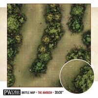 The Ambush Battle Map PVC 30"x30"