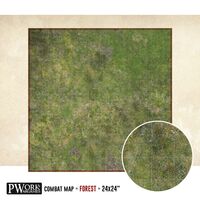 Forest Combat Map PVC 24"x24"