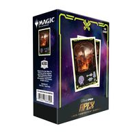 Edge of Eternities 105ct Apex Deck Protector sleeves Red Mythic