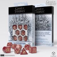 Game of Thrones Dice Set: Lannister