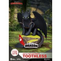How To Train Your Dragon D-Stage PVC Diorama toothless Statue 14 cm