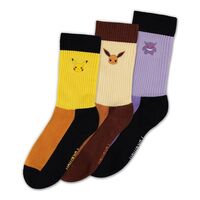 Pokemon Socks 3-Pack Starter Pokemon 39-42