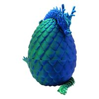 Darkliths 3D Fidget Toy Dragon Egg with Dragon