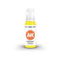 Fluorescent Yellow – AK 3GEN ACRYLIC 18ml