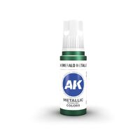 Emerald Metallic Green – AK 3GEN ACRYLIC 18ml